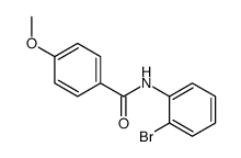 N-(2-Bromophenyl)-4-methoxybenzamide结构式