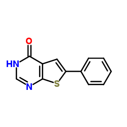 6-苯基噻吩并[2,3-d ]嘧啶-4(3H )-酮图片