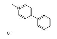 1-methyl-4-phenylpyridin-1-ium,chloride结构式