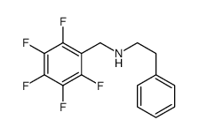 N-(2,3,4,5,6-Pentafluorobenzyl)phenethylamine structure