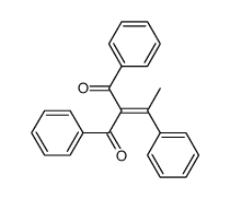 1,3-diphenyl-2-(1-phenylethylidene)propane-1,3-dione结构式