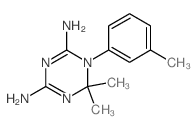 1,3,5-Triazine-2,4-diamine,1,6-dihydro-6,6-dimethyl-1-(3-methylphenyl)- picture