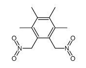 1,2-Bis(nitromethyl)-3,4,5,6-tetramethylbenzene结构式