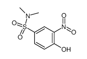 N,N-dimethyl-2-nitro-1-phenol-4-sulfonamide Structure