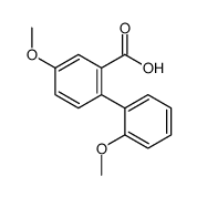 5-methoxy-2-(2-methoxyphenyl)benzoic acid结构式