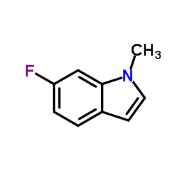 6-Fluoro-1-methyl-1H-indole Structure