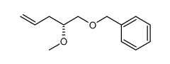 (2R)-(2-methoxy-pent-4-enyloxymethyl)-benzol Structure