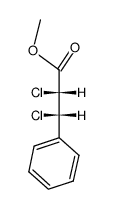 methyl erythro-2,3-dichloro-3-phenylpropanoate结构式