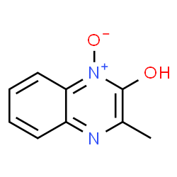 2-Quinoxalinol,3-methyl-,1-oxide structure