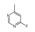 Pyrimidine, 4-fluoro-6-methyl- (9CI) Structure