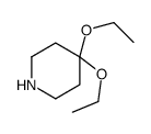 4,4-二乙氧基哌啶结构式