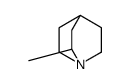 7-methyl-1-azabicyclo[2.2.2]octane结构式