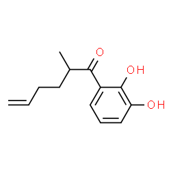 5-Hexen-1-one, 1-(2,3-dihydroxyphenyl)-2-methyl- (9CI)结构式