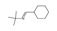 N-(cyclohexylmethylene)-2-methylpropan-2-amine Structure