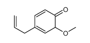 6-methoxy-4-prop-2-enylcyclohexa-2,4-dien-1-one Structure