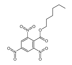 hexyl 2,4,6-trinitrobenzoate结构式