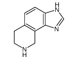 6,7,8,9-四氢-1H-咪唑并[4,5-h]异喹啉盐酸盐结构式