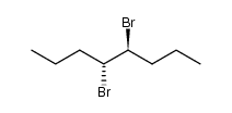 meso-4,5-dibromooctane结构式