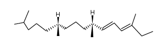 (7R,11R)-3,7,11,15-tetramethyl-hexadeca-3ξ,5ξ-diene Structure