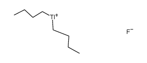 dibutylthallium(III) fluoride Structure