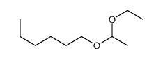 1-(1-ethoxyethoxy)hexane Structure