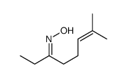 N-(7-methyloct-6-en-3-ylidene)hydroxylamine Structure