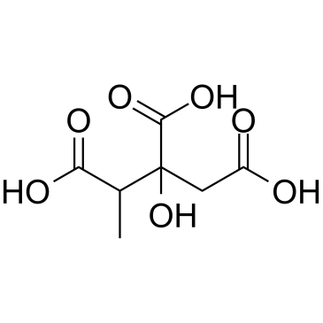 2-甲基柠檬酸结构式