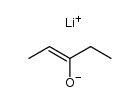 Lithium enolate of diethyl ketone结构式