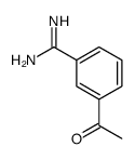 Benzenecarboximidamide, 3-acetyl- (9CI)结构式