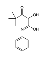 2-hydroxy-4,4-dimethyl-3-oxo-N-phenylpentanamide Structure