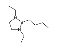 2-butyl-1,3-diethyl-[1,3,2]diazaborolidine Structure