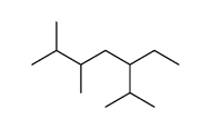3-ethyl-2,5,6-trimethylheptane Structure