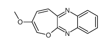 3-methoxyoxepino[3,2-b]quinoxaline结构式