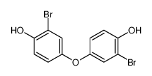 2-bromo-4-(3-bromo-4-hydroxyphenoxy)phenol结构式