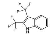 2,3-bis(trifluoromethyl)-1H-indole Structure