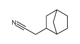 exo-2-(cyanomethyl)bicyclo<2.2.1>heptane Structure