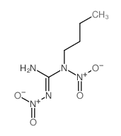 Guanidine,N-butyl-N,N'-dinitro- (9CI)结构式