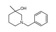 1-benzyl-3-methylpiperidin-3-ol结构式