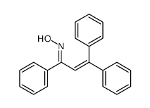 N-(1,3,3-triphenylprop-2-enylidene)hydroxylamine结构式