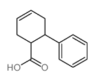 6-phenylcyclohex-3-ene-1-carboxylic acid structure