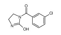1-(3-chlorobenzoyl)imidazolidin-2-one结构式