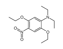 2,5-diethoxy-N,N-diethyl-4-nitroaniline结构式