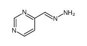 4-Pyrimidinecarboxaldehyde, hydrazone (9CI)结构式
