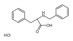 (2S)-2-(benzylamino)-3-phenylpropanoic acid,hydrochloride结构式