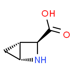 (1R,4S)-2-Azabicyclo[2.1.0]pentane-3α-carboxylic acid结构式