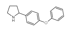 2-(4-PHENOXYPHENYL)-PYRROLIDINE structure