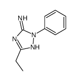 5-ethyl-2-phenyl-1,2,4-triazol-3-amine Structure