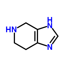 4,5,6,7-四氢-3H-咪唑并[4,5-C]吡啶盐酸盐结构式