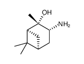 (1S,2S,3R,5S)-3-amino-2,6,6-trimethylbicyclo[3.1.1]heptan-2-ol Structure