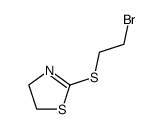 2-(2-bromo-ethylsulfanyl)-4,5-dihydro-thiazole结构式